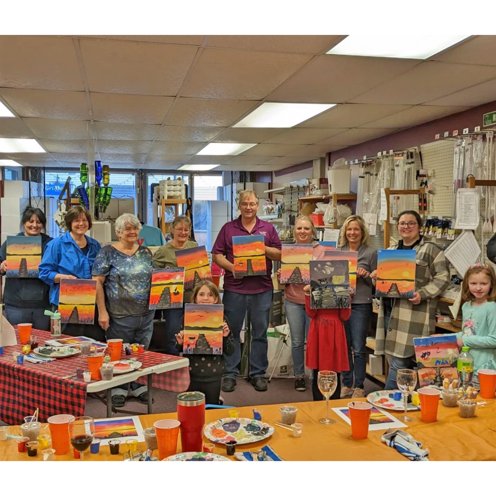 Paint Classes Art by Stacy